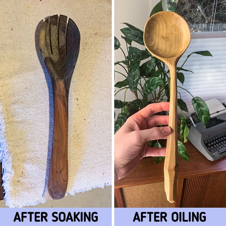 Clean Your Wooden Kitchen Tools